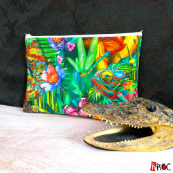 kroc peluche accessoire pochette jungle forêt