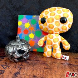 peluche poupée kalice kroc citrouille halloween