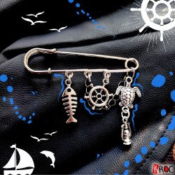 kroc peluche gothique broche bijoux vintage