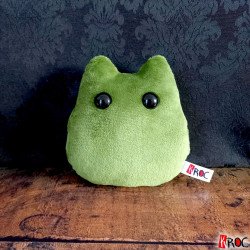 kroc peluche chat kat doudou moelleux