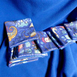 kroc peluche collection fantasy lingette licorne dragon