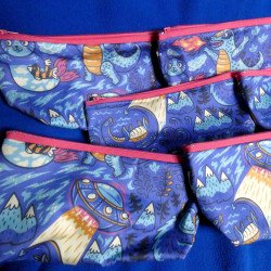 kroc peluche collection fantasy trousse licorne dragon
