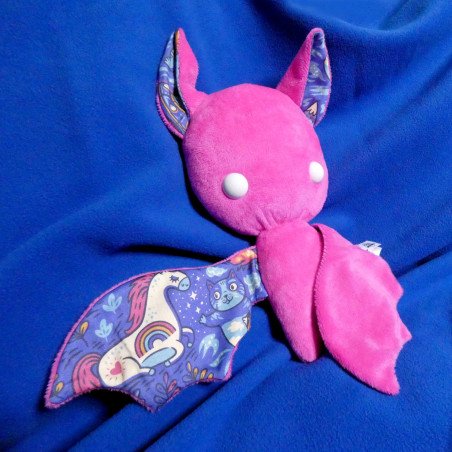 kroc peluche komète chauve souris collection fantasy