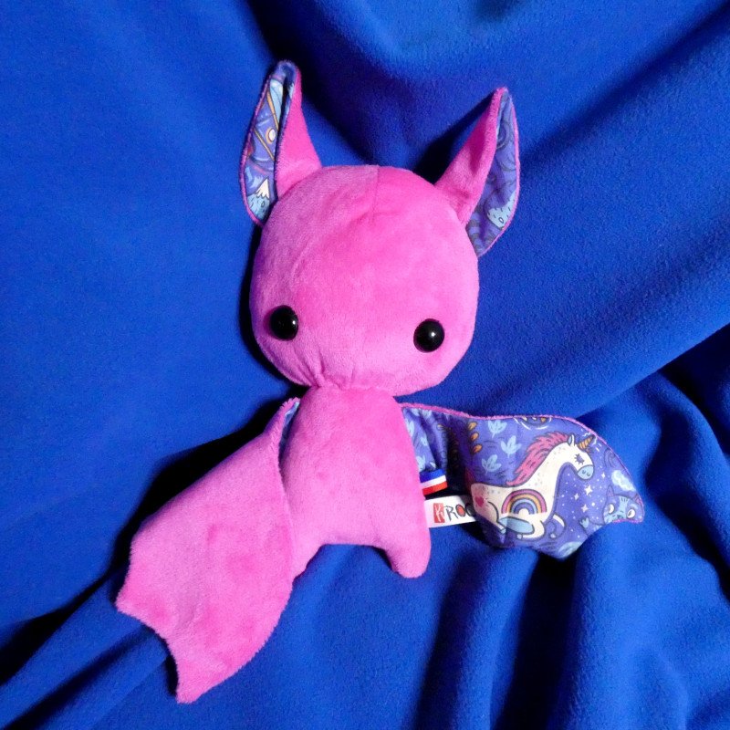 kroc peluche komète chauve souris collection fantasy
