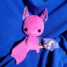 kroc peluche komète chauve souris collection fantasy